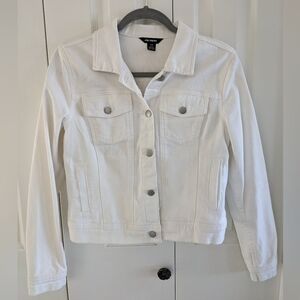 White Jean jacket